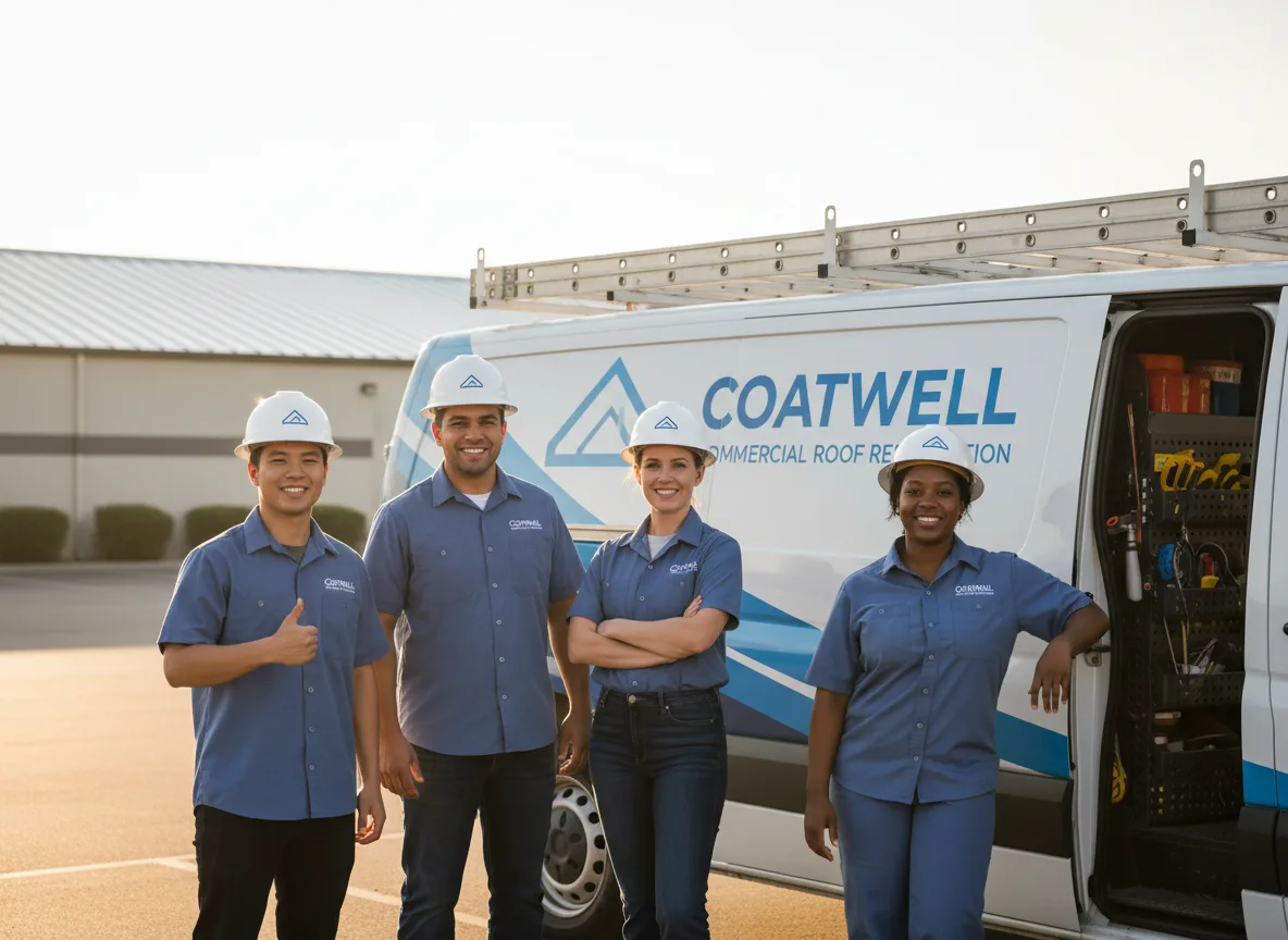 Commercial roof coating company in South Byron, NY